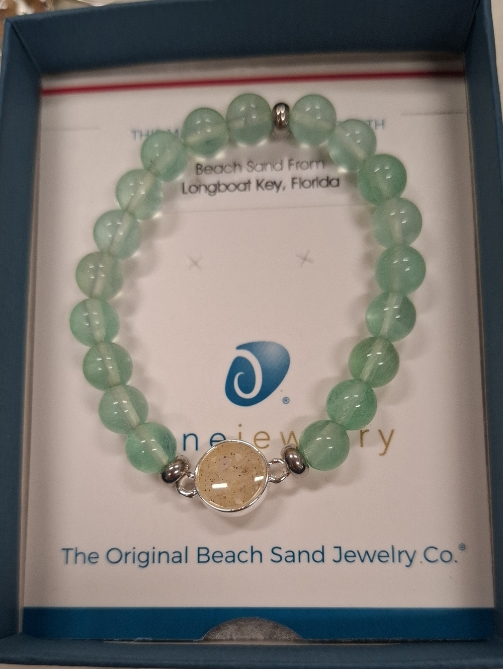 Dune Jewelry Beach Sand Stretchy Bracelet Longboat Key NIB